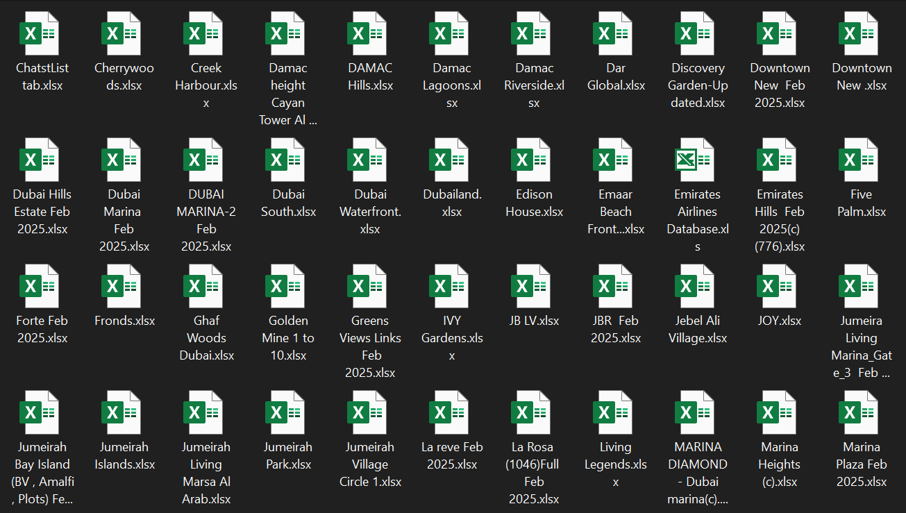 DUBAI PROPERTY OWNER DATABASE – SEPTEMBER 2025 UPDATE